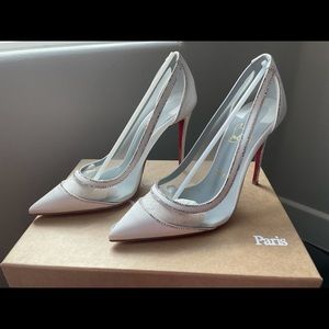 NEW Christian Louboutins Galativi Strass size 37